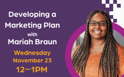Developing a Marketing Plan with Mariah Braun